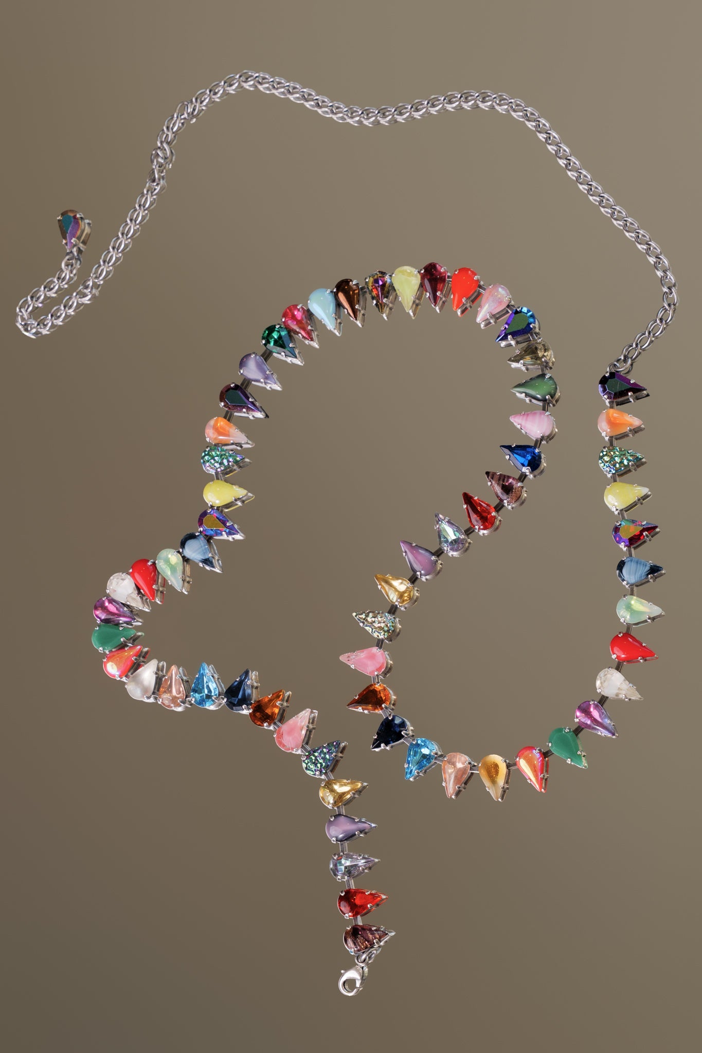 Waist Chain in Aurora Fang (Silver)