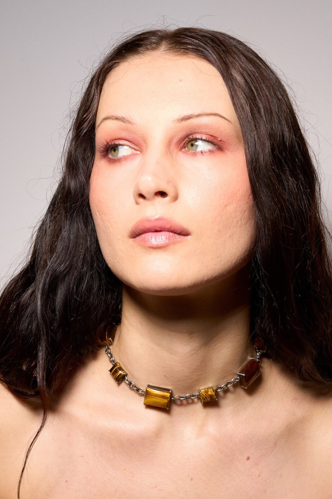 Cinder Block Choker (Silver) Vesper Obscura