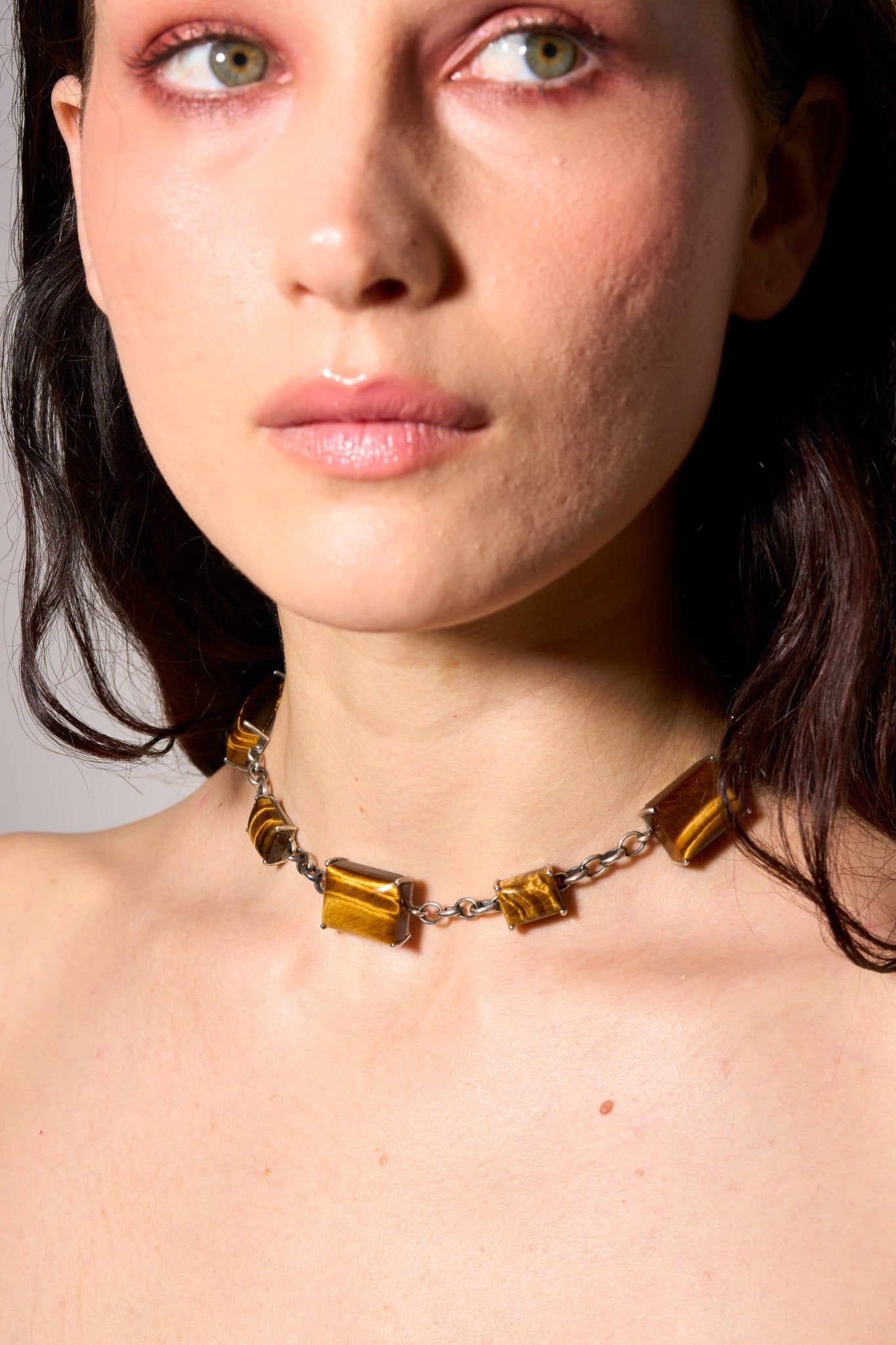 Cinder Block Choker (Silver) Vesper Obscura