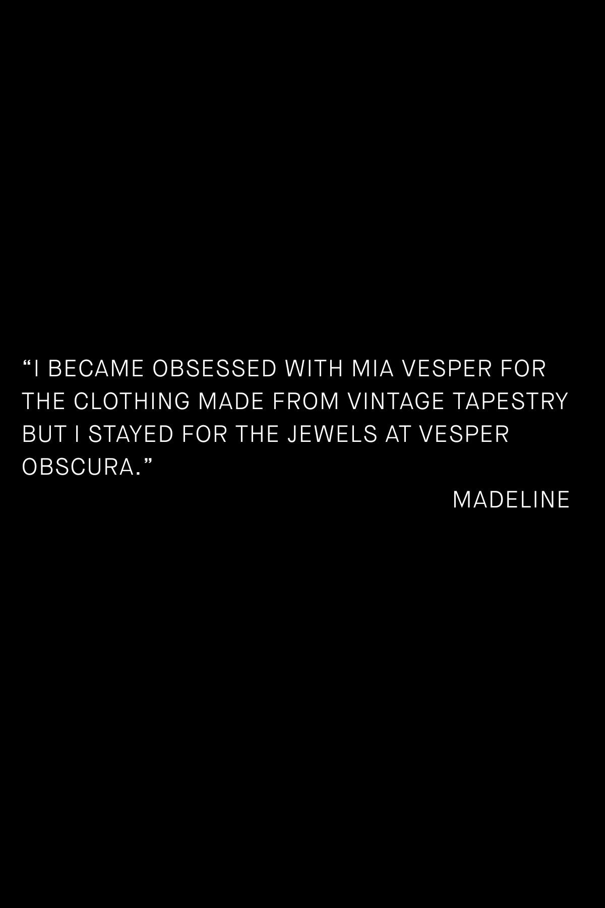 Layering Choker in Double Mini Aurora Fang (Silver)