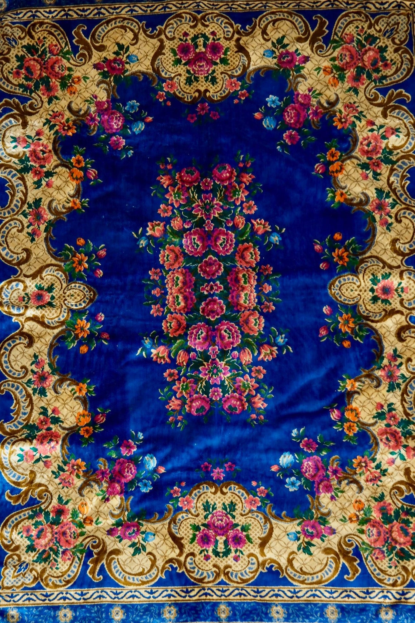 Custom Vintage Tapestry Moto (IN BLUE ROYAL) Vesper Obscura