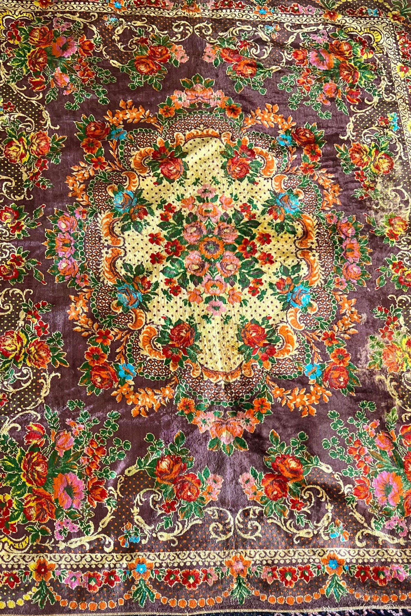 Custom Vintage Tapestry Moto (IN CHOCOLATE MINK) Vesper Obscura