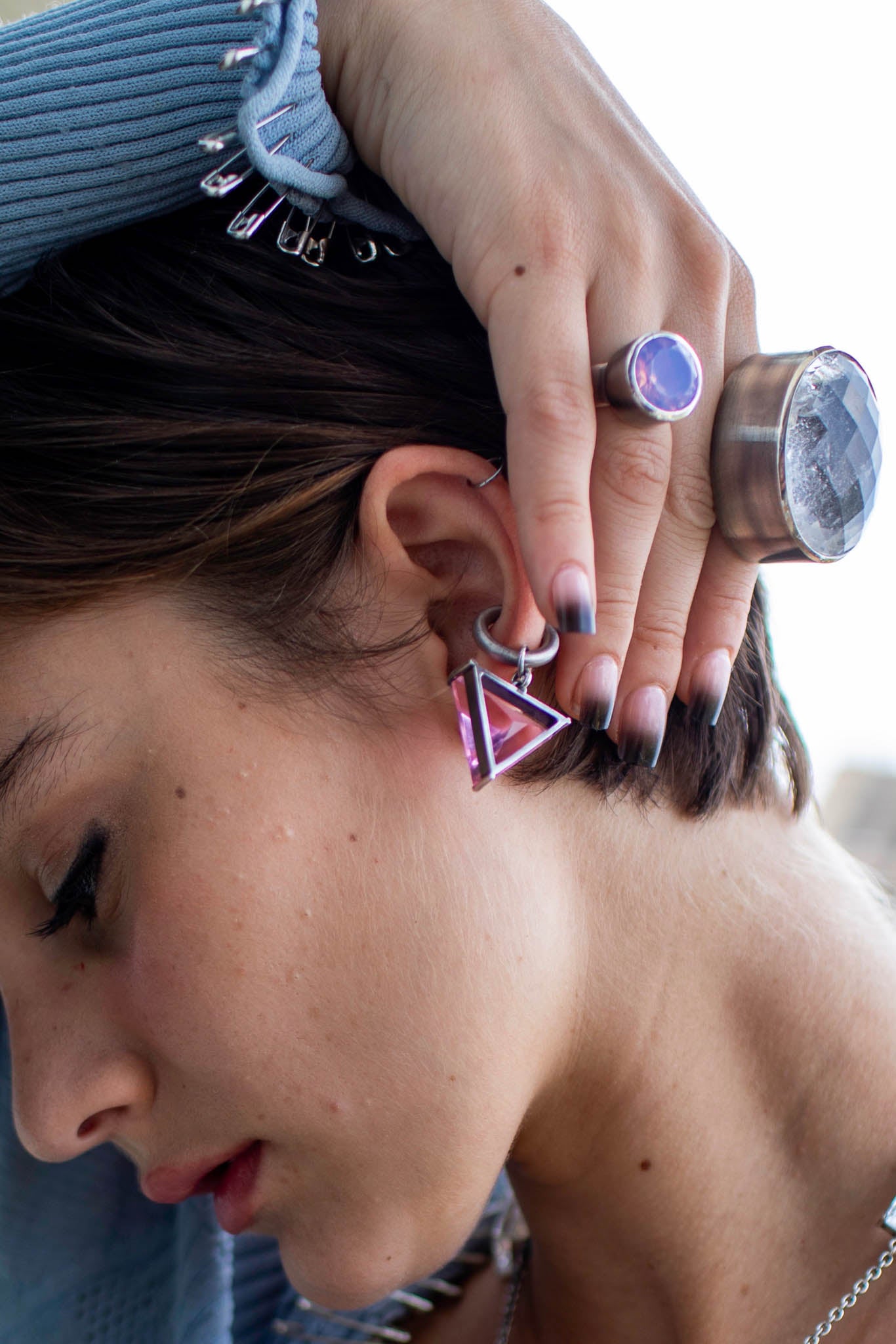 Mini Orb Ring in Periwinkle (Silver) SHIPS IN JANUARY