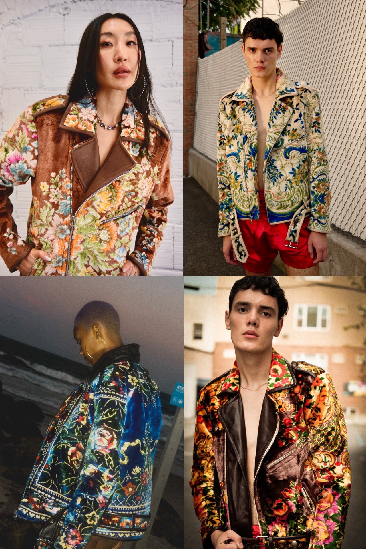 Custom Vintage Tapestry Moto Vesper Obscura