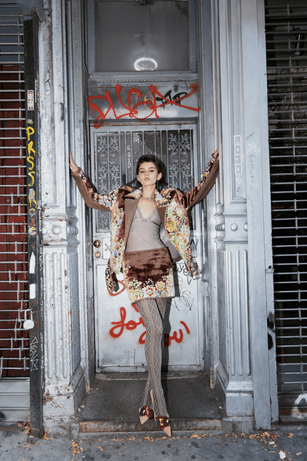 Custom Tapestry Moto Skirt Tapestry Vesper Obscura