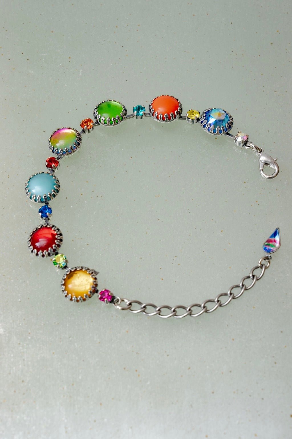 LAYERING BRACELET IN PAINT POT (SILVER) mia vesper