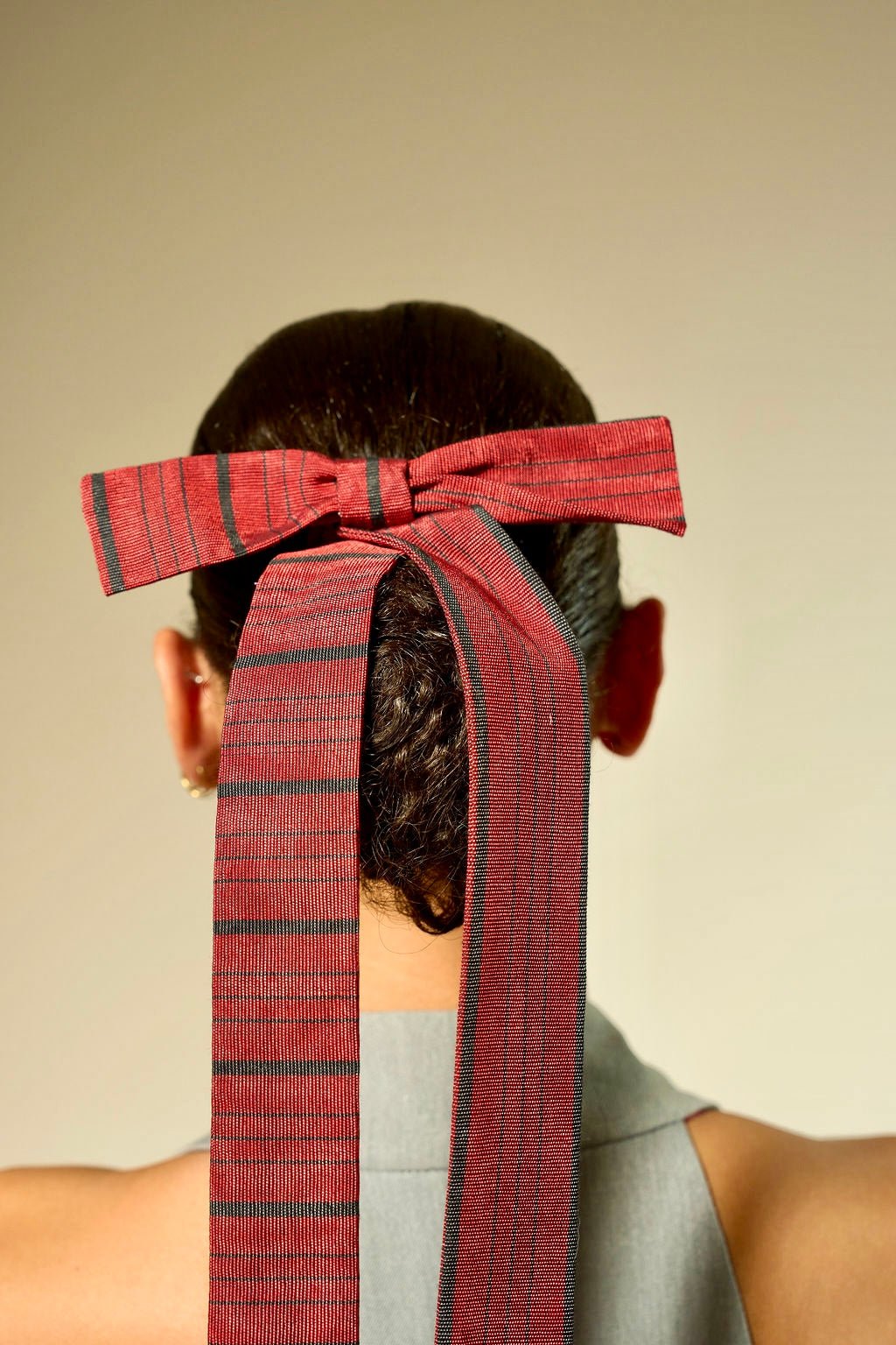 Silk Snake Bite Bow Clip Jewelry Vesper Obscura