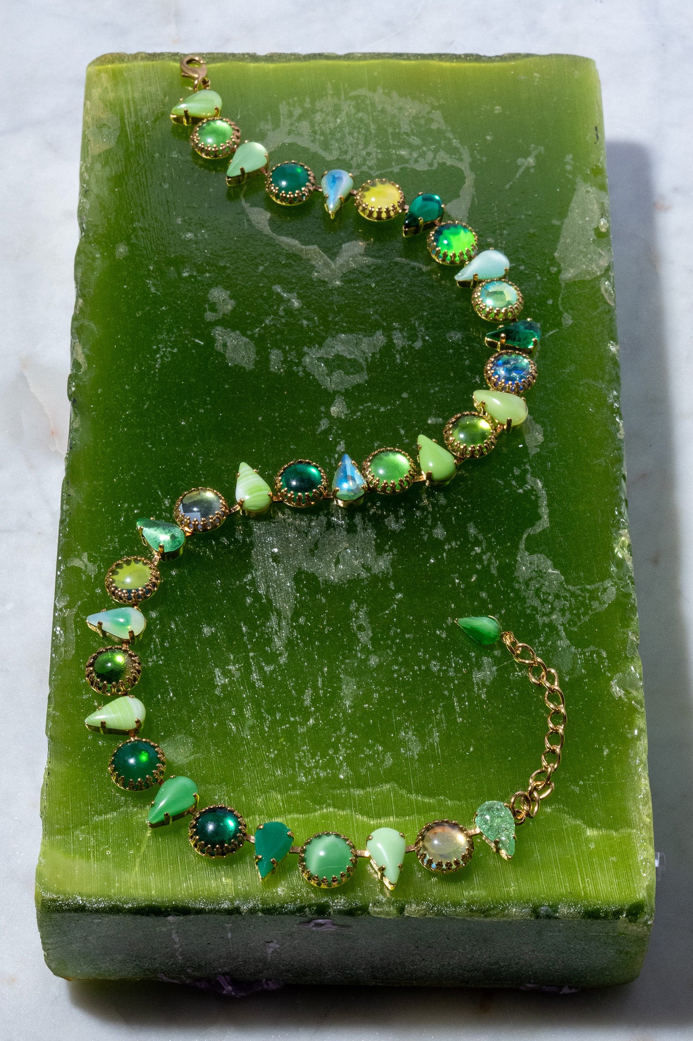 Layering Choker in Salad (Gold) Jewelry Vesper Obscura