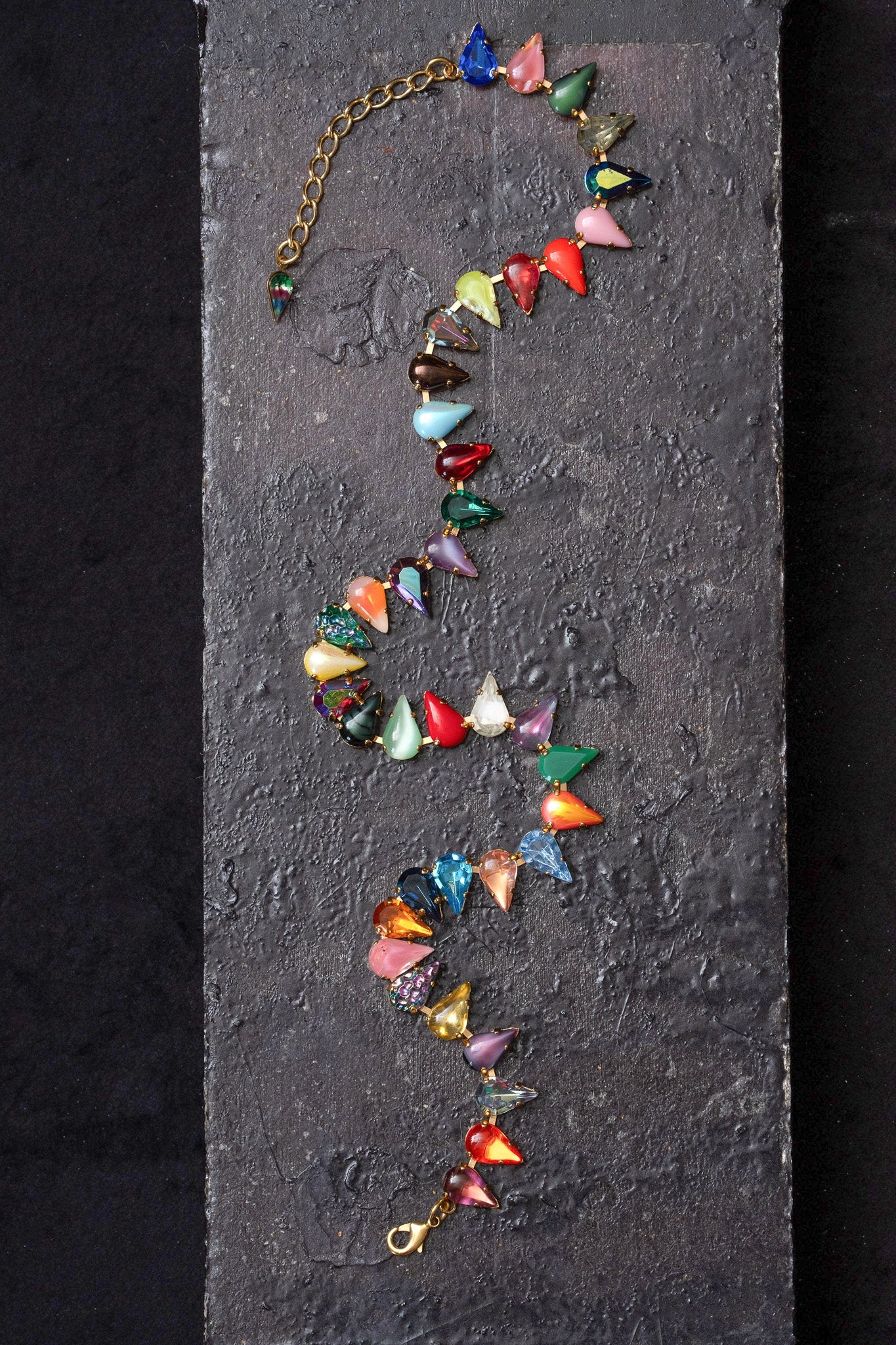 Layering Choker in Aurora Fang (Gold) Jewelry Vesper Obscura