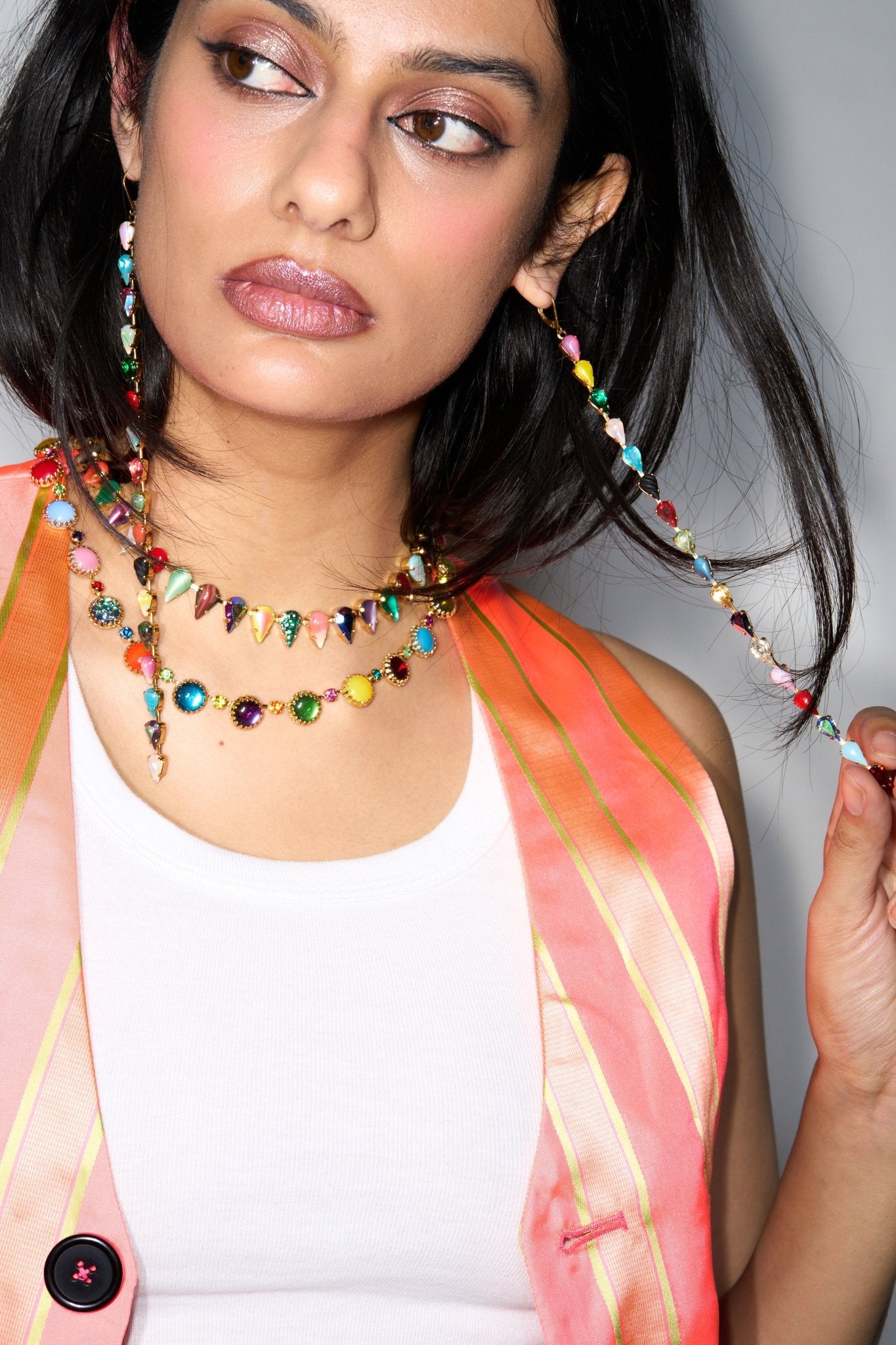 Layering Choker in Paint Pot (Gold) Jewelry mia vesper