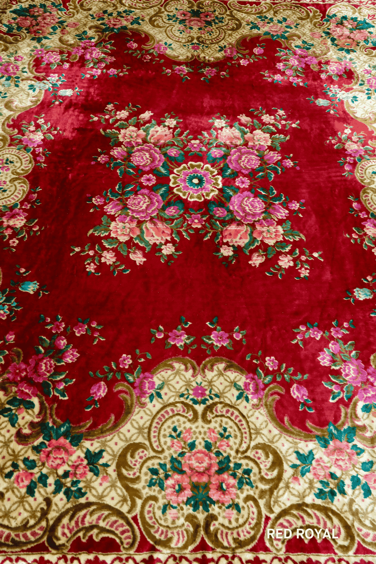 Custom Vintage Tapestry Moto Vesper Obscura RED ROYAL XS