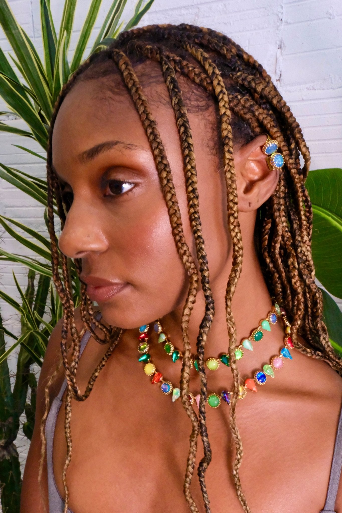 Layering Choker in Salad (Gold) Jewelry mia vesper