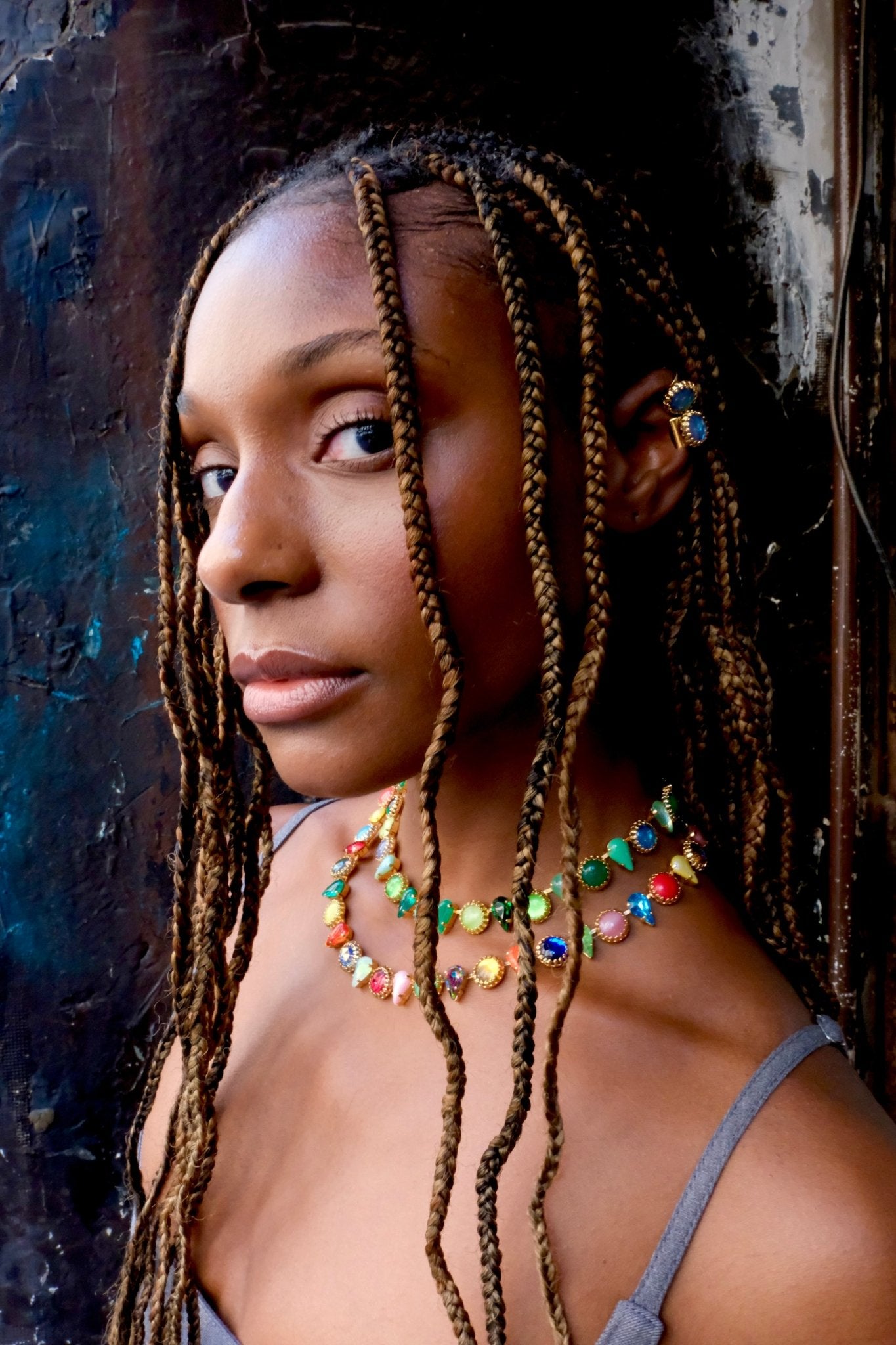 Layering Choker in Salad (Gold) Jewelry mia vesper