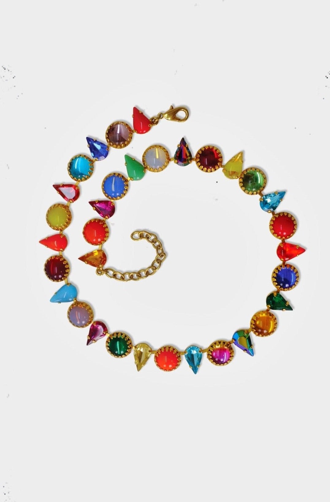 Layering Choker in Kaleidoscope (Gold)