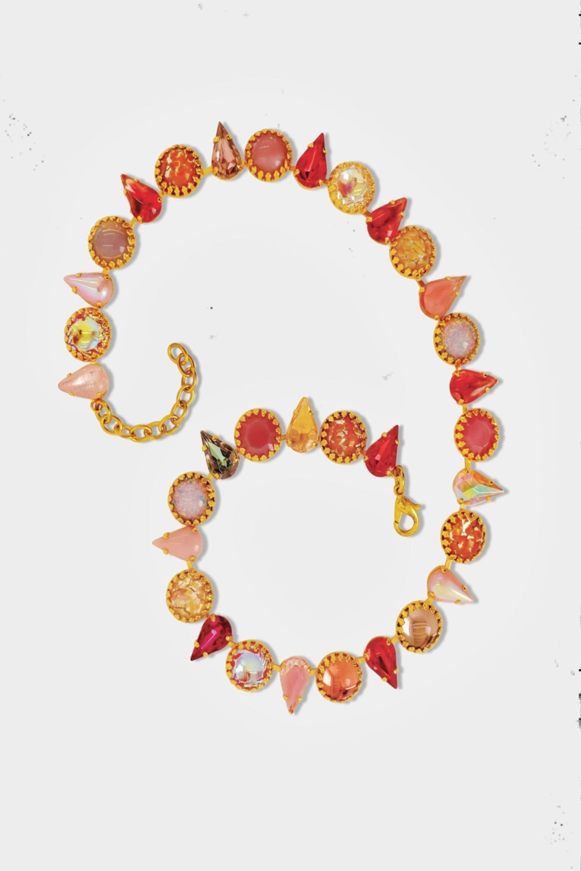 Layering Choker in Shrimp (Gold) Jewelry Vesper Obscura