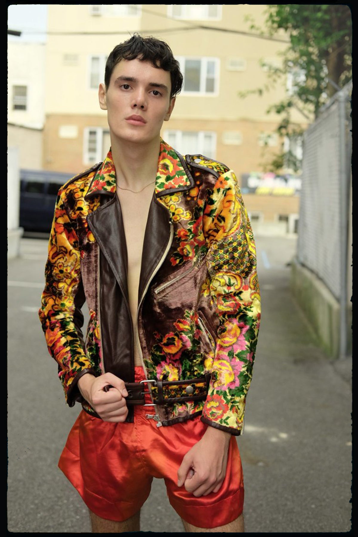 vintage tapestry Moto (in Mink Garden) Vesper Obscura