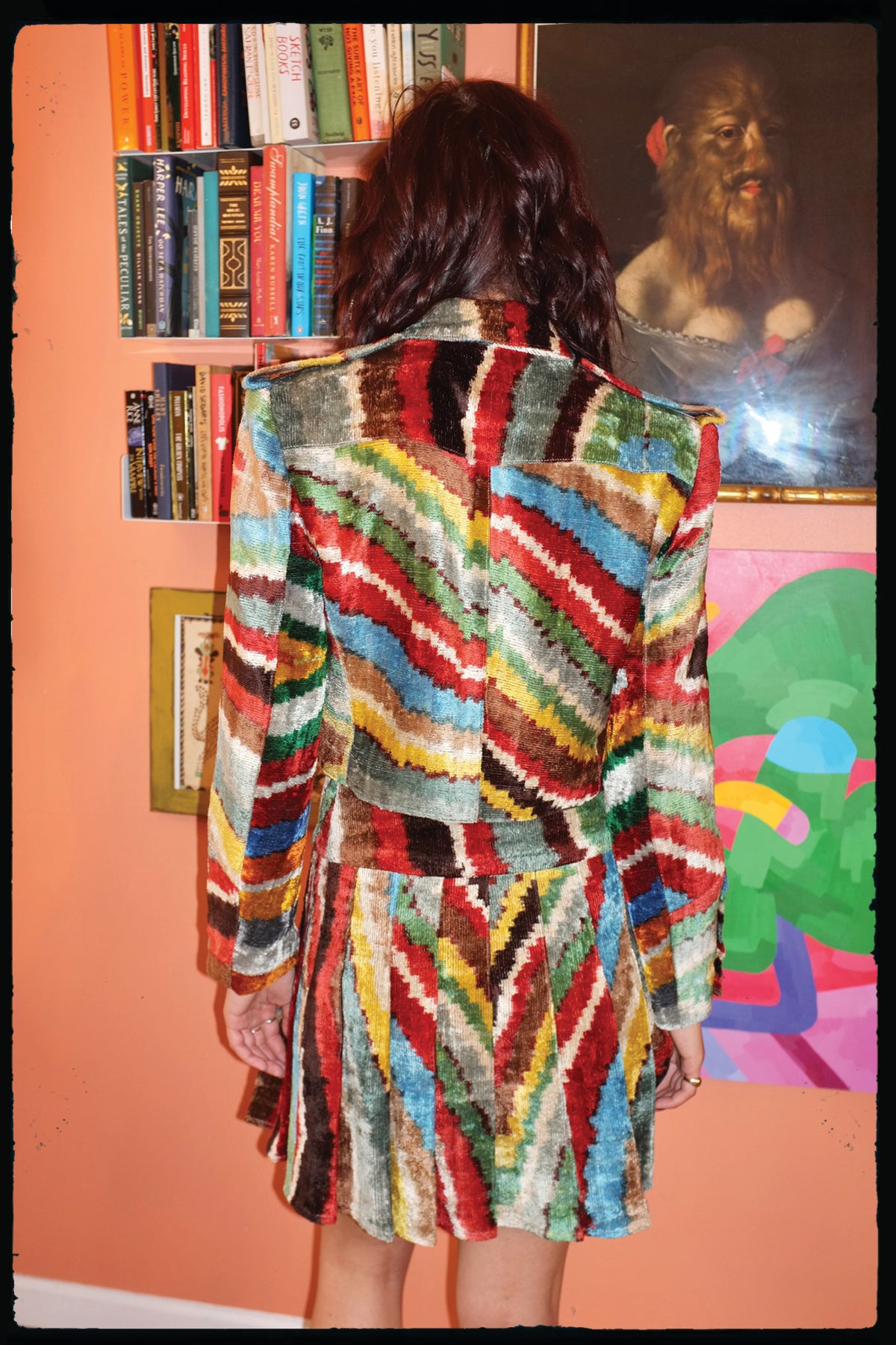 Velvet Uzbek Swirl Military Set mia vesper