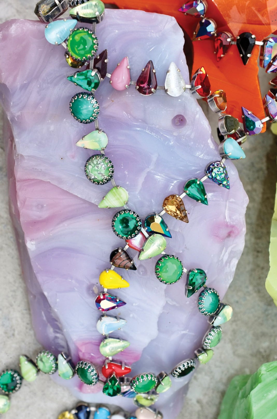 Layering Choker in Salad (Silver) Jewelry mia vesper