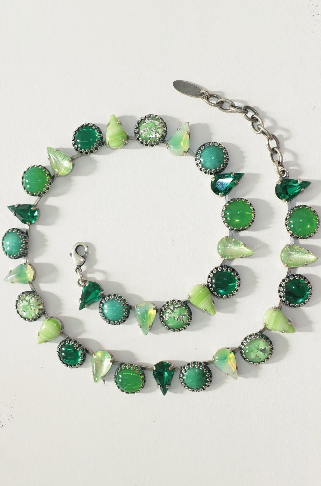 Layering Choker in Salad (Silver) Jewelry Vesper Obscura