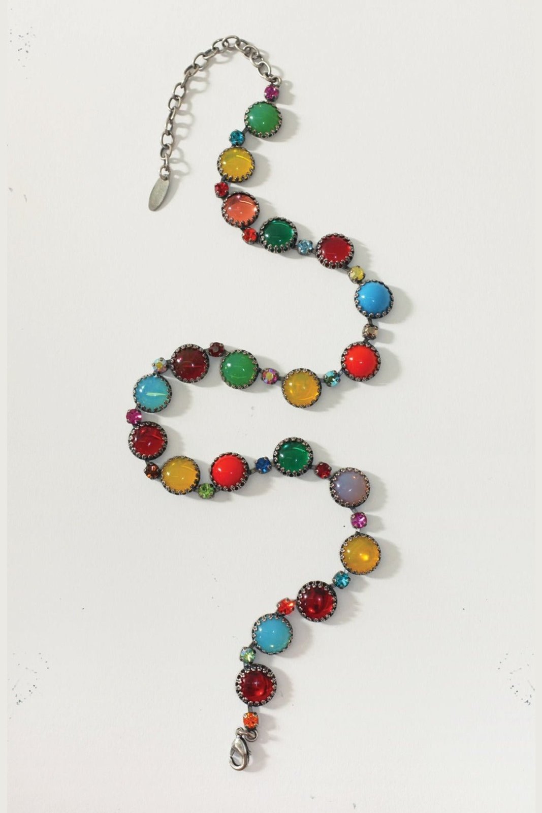 Layering Choker in Paint Pot (Silver) Jewelry Vesper Obscura