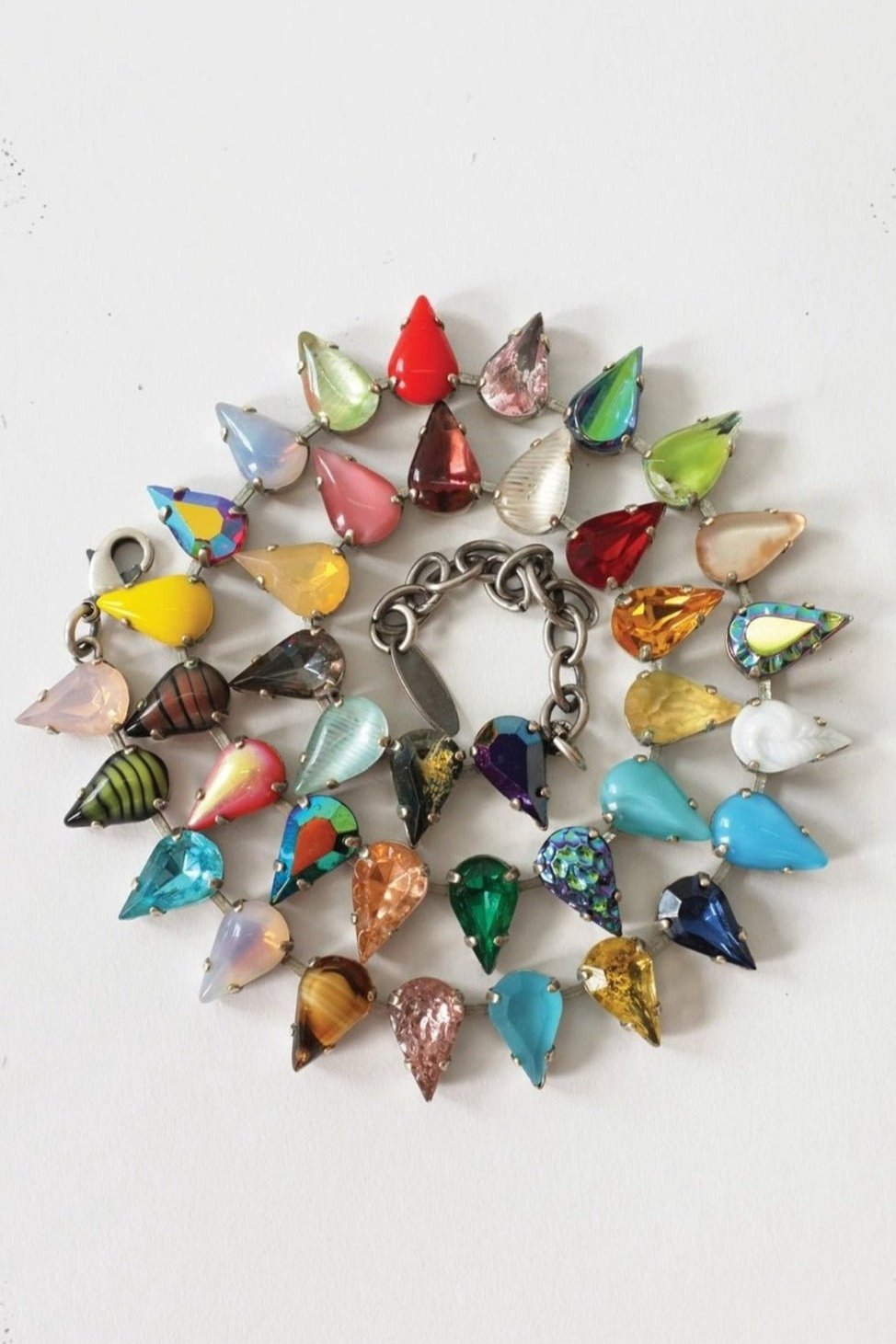 Layering Choker in Aurora Fang (Silver) Jewelry mia vesper